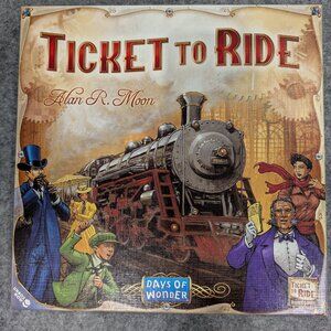 Ticket to Ride USA Alan R Moon Board Game